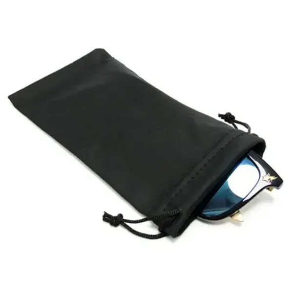 Premium Quality Microfiber glasses Pouch With drawstring - Premium Quality Microfiber glasses Pouch With drawstring - Image 1 of 3