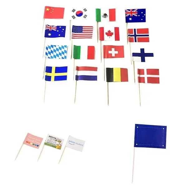 Custom Toothpick Flag - Custom Toothpick Flag - Image 1 of 1
