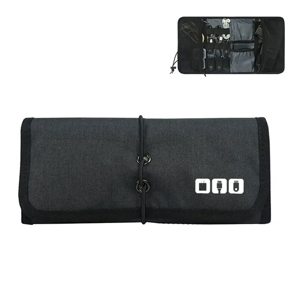 Roll-Up Tech Organizer - Roll-Up Tech Organizer - Image 4 of 7