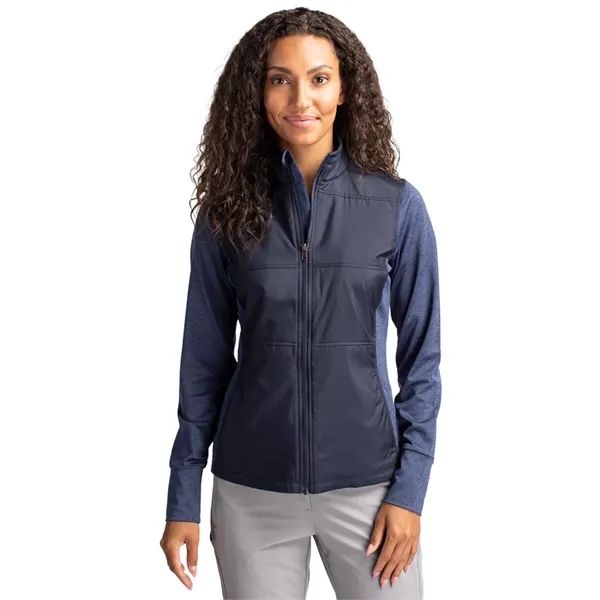 Cutter & Buck Women's Stealth Hybrid Quilted Full Zip - Cutter & Buck Women's Stealth Hybrid Quilted Full Zip - Image 0 of 2