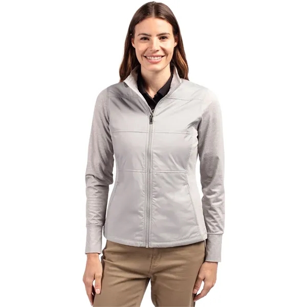 Cutter & Buck Women's Stealth Hybrid Quilted Full Zip - Cutter & Buck Women's Stealth Hybrid Quilted Full Zip - Image 2 of 2