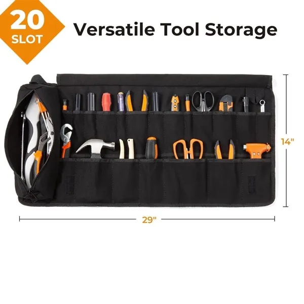 Roll Tool Wrap Organiser Bag - Roll Tool Wrap Organiser Bag - Image 1 of 3
