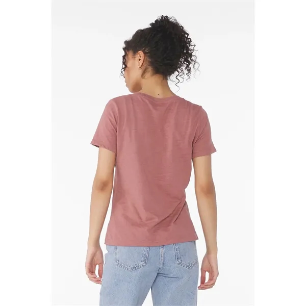 BELLA+CANVAS Women's Relaxed Heather CVC V-Neck Tee - BELLA+CANVAS Women's Relaxed Heather CVC V-Neck Tee - Image 16 of 28