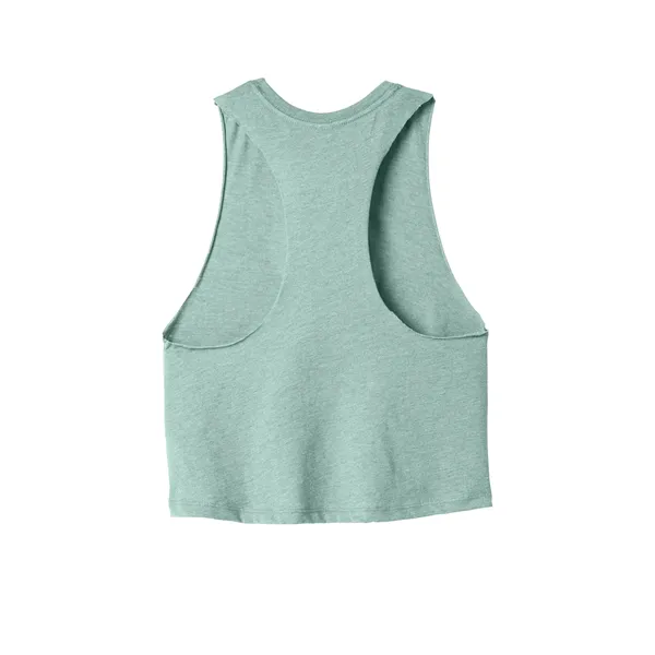BELLA+CANVAS Women's Racerback Cropped Tank. - BELLA+CANVAS Women's Racerback Cropped Tank. - Image 34 of 40