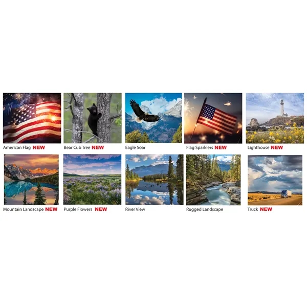 Stock Apron Wall Calendar - Stock Apron Wall Calendar - Image 1 of 4