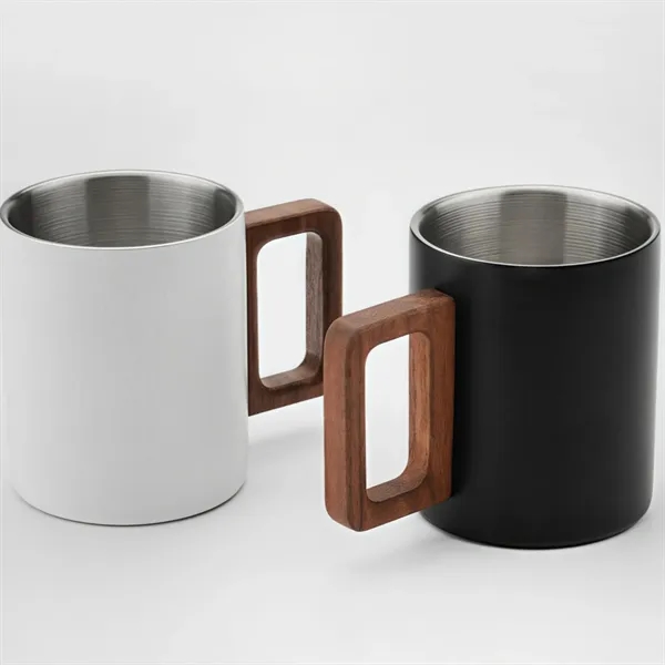 8.5 OZ 304SS Coffee Mug - 8.5 OZ 304SS Coffee Mug - Image 4 of 7
