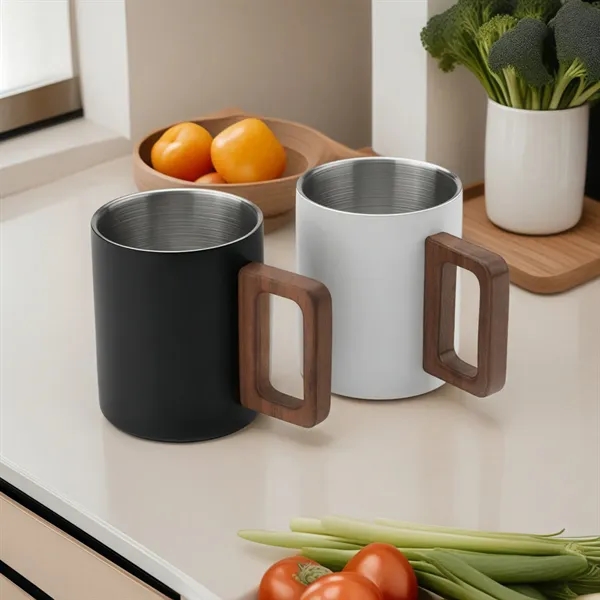 8.5 OZ 304SS Coffee Mug - 8.5 OZ 304SS Coffee Mug - Image 5 of 7
