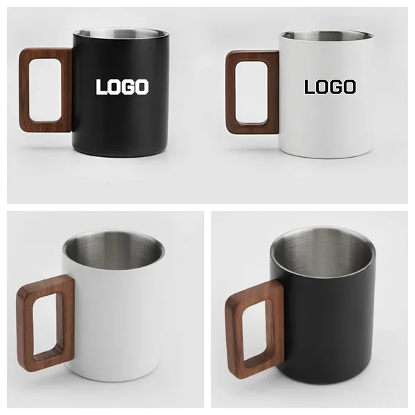 8.5 OZ 304SS Coffee Mug - 8.5 OZ 304SS Coffee Mug - Image 0 of 7