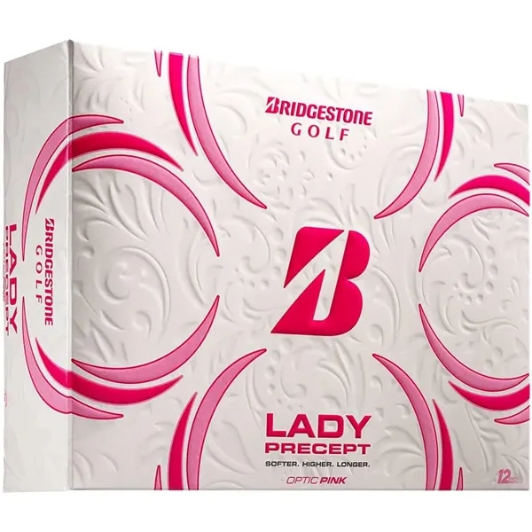 Bridgestone Lady Precept Golf Ball with full color imprint - Bridgestone Lady Precept Golf Ball with full color imprint - Image 0 of 1