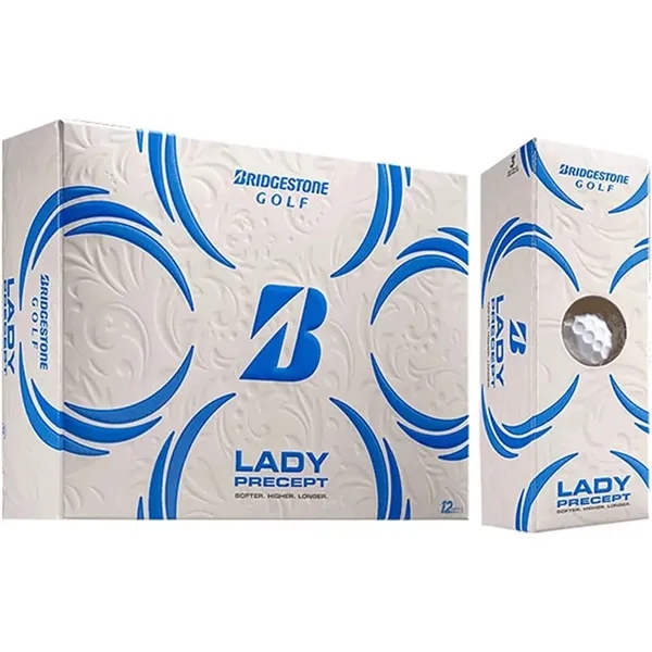 Bridgestone Lady Precept Golf Ball with full color imprint - Bridgestone Lady Precept Golf Ball with full color imprint - Image 1 of 1