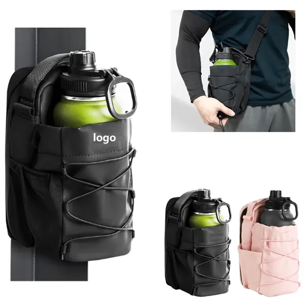 Magnetic Fitness Water Bottle Bag - Magnetic Fitness Water Bottle Bag - Image 0 of 4