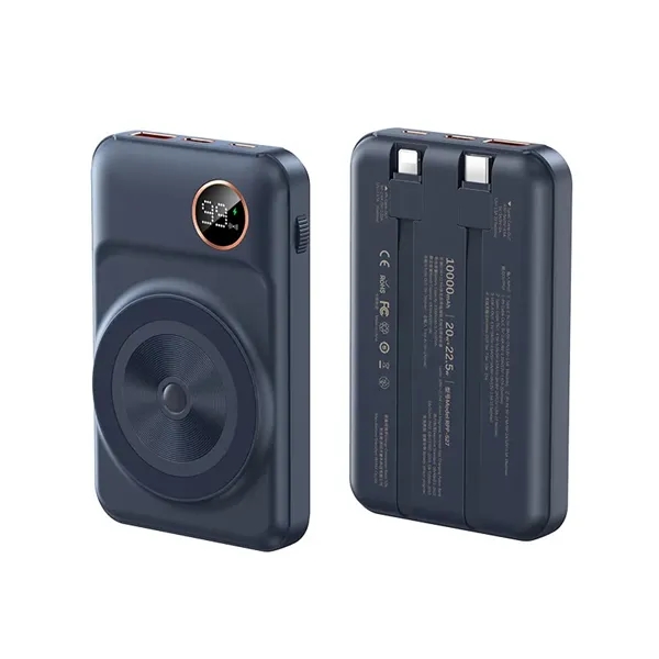 22.5W 10000mAh wirelss Power Bank - 22.5W 10000mAh wirelss Power Bank - Image 0 of 2