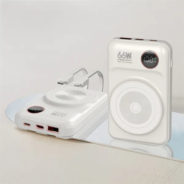 22.5W 10000mAh wirelss Power Bank - 22.5W 10000mAh wirelss Power Bank - Image 1 of 2