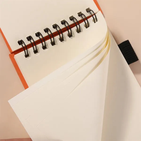 Solid Color Environmentally Friendly Note Pad With Pen - Solid Color Environmentally Friendly Note Pad With Pen - Image 2 of 12
