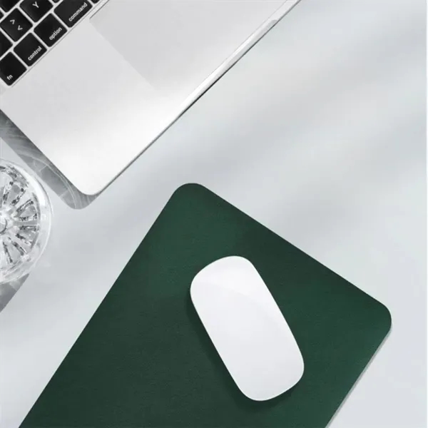 Leather Mouse Pad Small Waterproof Solid Color Simple - Leather Mouse Pad Small Waterproof Solid Color Simple - Image 2 of 14