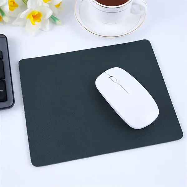 Leather Mouse Pad Small Waterproof Solid Color Simple - Leather Mouse Pad Small Waterproof Solid Color Simple - Image 7 of 14