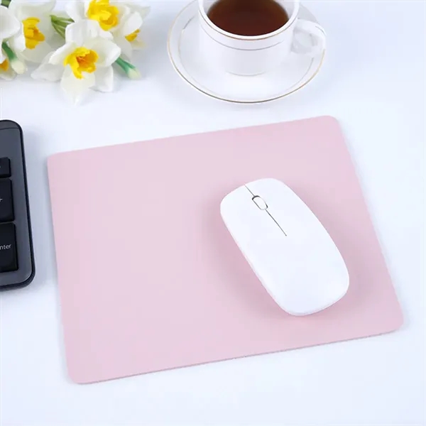 Leather Mouse Pad Small Waterproof Solid Color Simple - Leather Mouse Pad Small Waterproof Solid Color Simple - Image 11 of 14