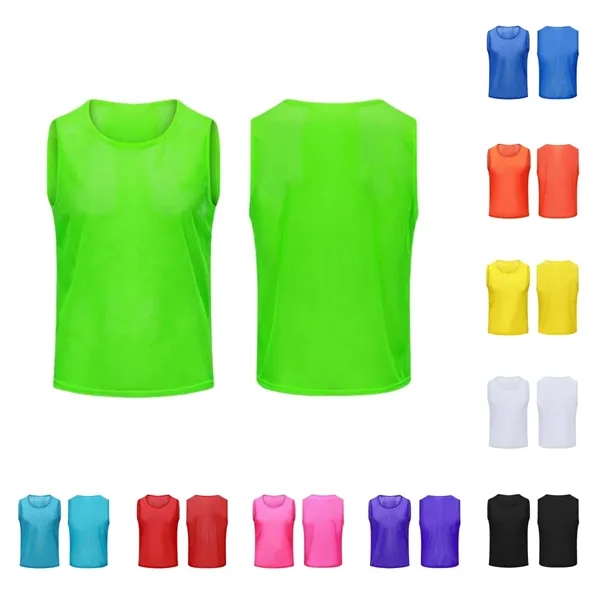 Adult Mesh Soccer Scrimmage Vest - Adult Mesh Soccer Scrimmage Vest - Image 0 of 10