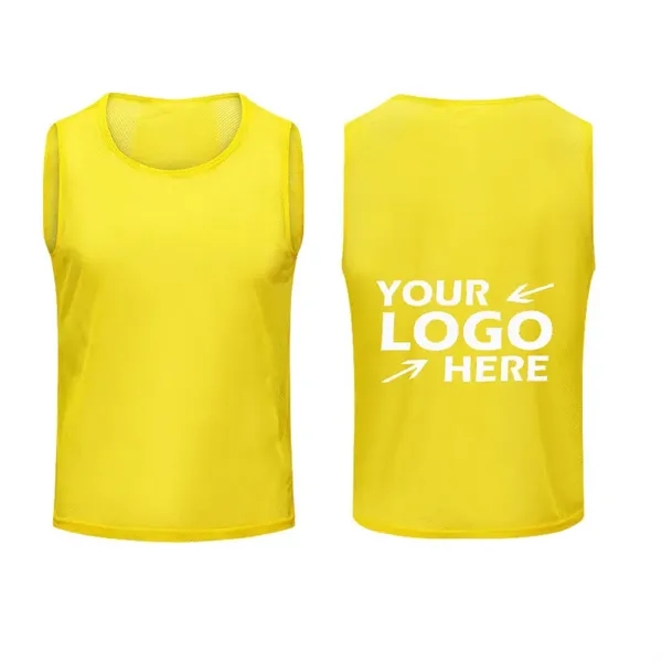 Adult Mesh Soccer Scrimmage Vest - Adult Mesh Soccer Scrimmage Vest - Image 10 of 10