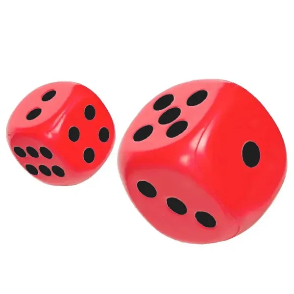 Large Dice Stress Ball - Large Dice Stress Ball - Image 1 of 2