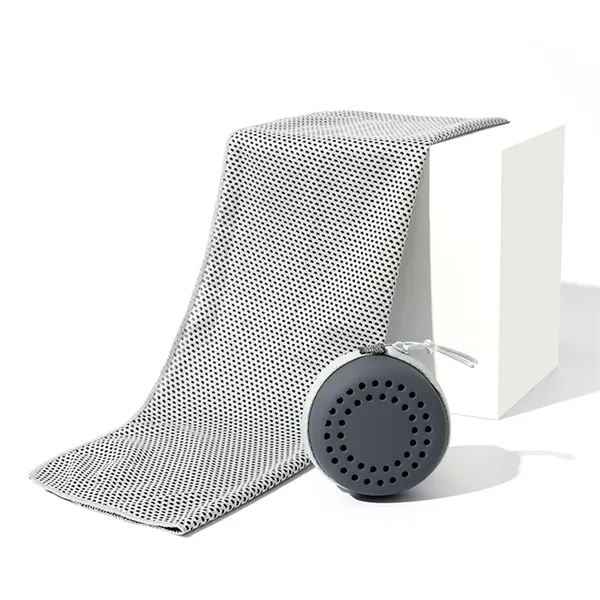 Summer Cooling Sports Towel For Yoga And Fitness - Summer Cooling Sports Towel For Yoga And Fitness - Image 3 of 8