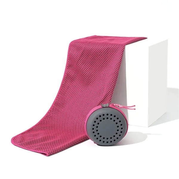 Summer Cooling Sports Towel For Yoga And Fitness - Summer Cooling Sports Towel For Yoga And Fitness - Image 6 of 8