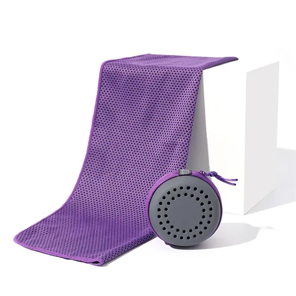 Summer Cooling Sports Towel For Yoga And Fitness - Summer Cooling Sports Towel For Yoga And Fitness - Image 8 of 8
