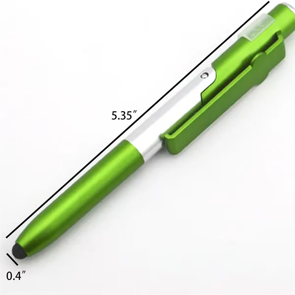 In Stock Multifunction LED Stylus Pen Phone Stand Clip - In Stock Multifunction LED Stylus Pen Phone Stand Clip - Image 1 of 5