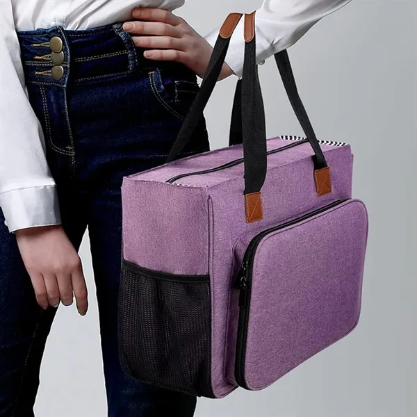 Multipurpose Tote Organizer Bag with Multiple Pockets - Multipurpose Tote Organizer Bag with Multiple Pockets - Image 3 of 4