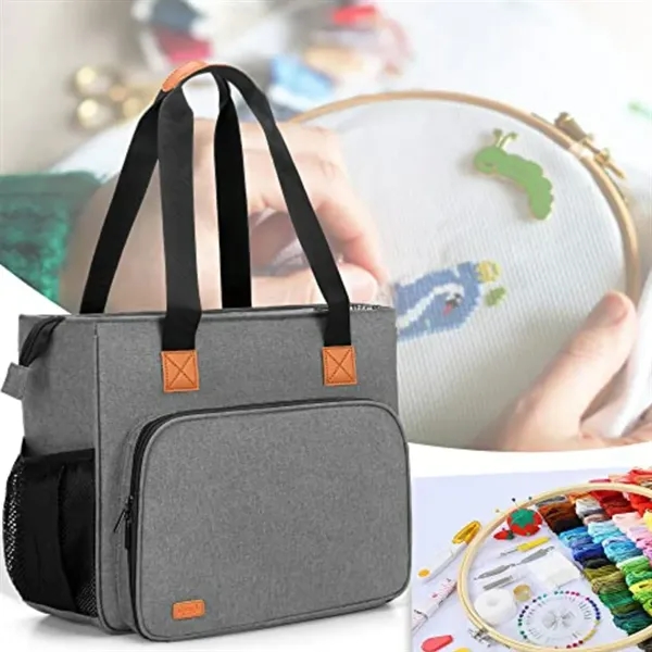 Multipurpose Tote Organizer Bag with Multiple Pockets - Multipurpose Tote Organizer Bag with Multiple Pockets - Image 4 of 4