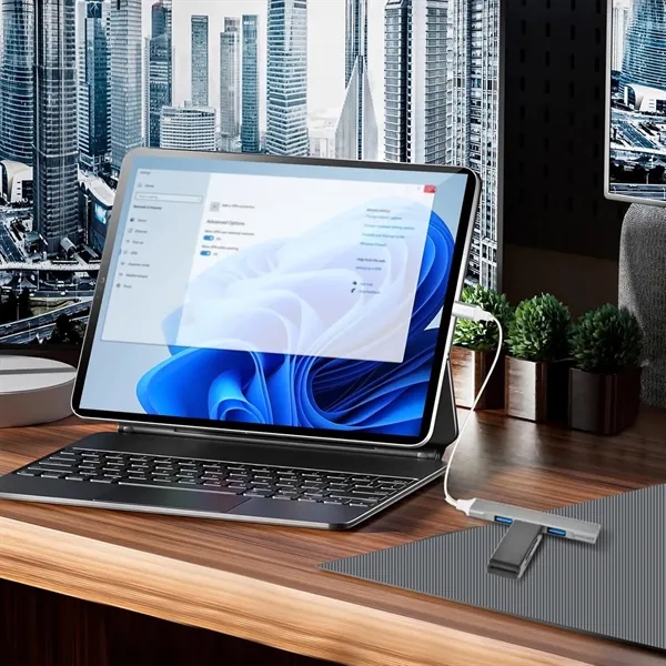 3 In 1 Usb C Hub Laptop Docking Station - 3 In 1 Usb C Hub Laptop Docking Station - Image 6 of 6