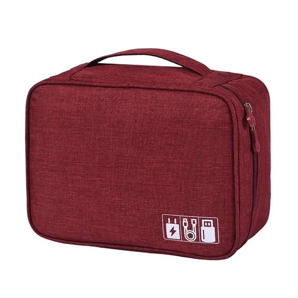 MOQ25 Multifunctional Data Cable Storage Bag - MOQ25 Multifunctional Data Cable Storage Bag - Image 4 of 6