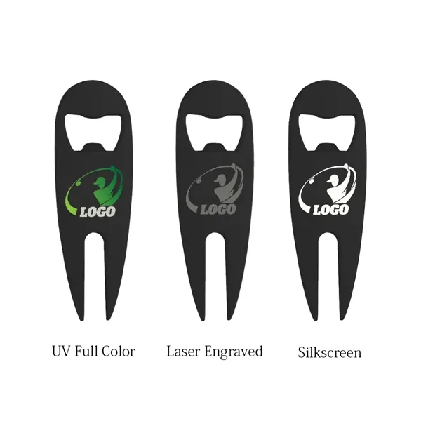 Custom Divot Repair Fixer Bottle Opener