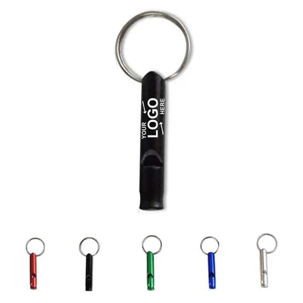 Aluminum Alloy Emergency Whistles Keychains - Aluminum Alloy Emergency Whistles Keychains - Image 0 of 5