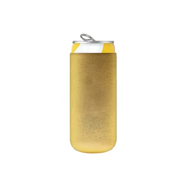 Metallic Beer Bottle Can Cooler - Metallic Beer Bottle Can Cooler - Image 8 of 9