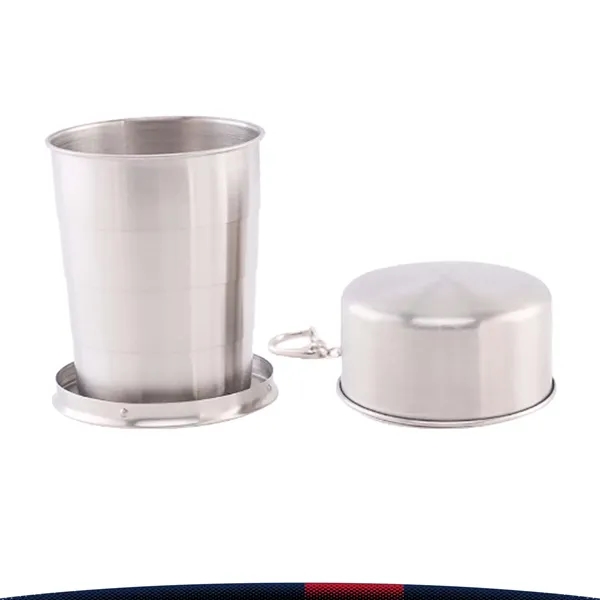 Stainless Steel Camping Telescopic Wine Cup - Stainless Steel Camping Telescopic Wine Cup - Image 1 of 1