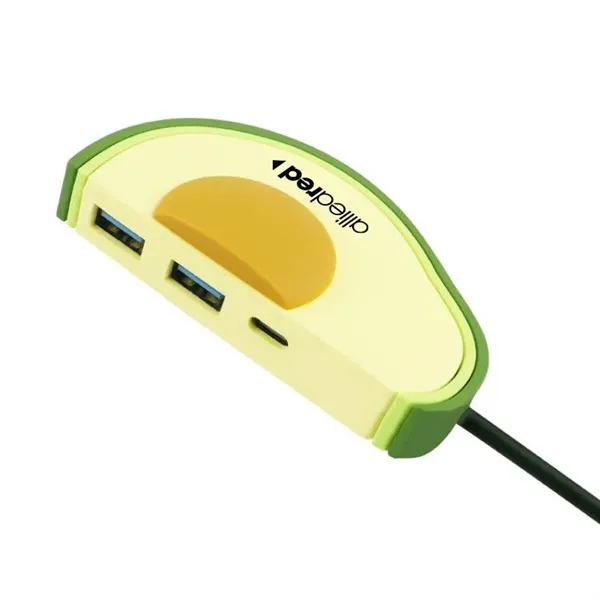 Custom or Stock PVC USB Hub - USB-C Connector - Custom or Stock PVC USB Hub - USB-C Connector - Image 4 of 13