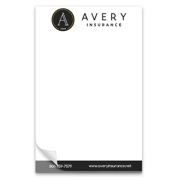 25 Page 5-1/2 x 8-1/2 Paper Note Pad - 25 Page 5-1/2 x 8-1/2 Paper Note Pad - Image 0 of 1