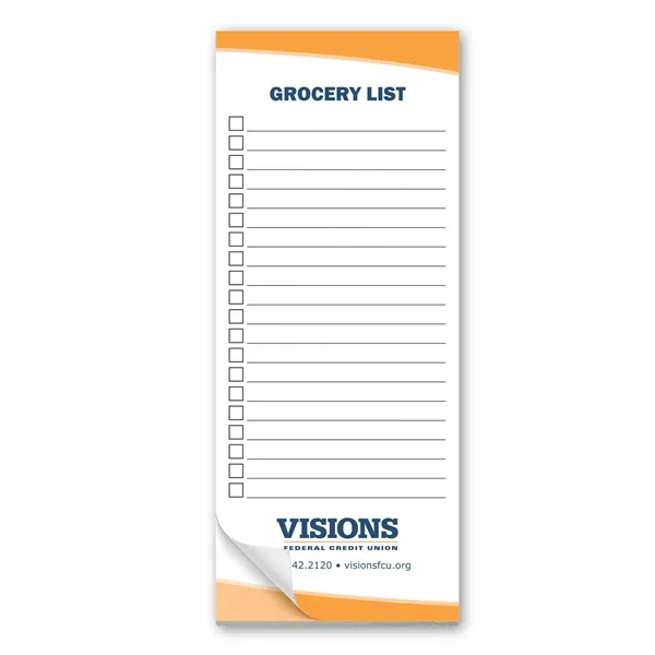 Paper Note Pad 3 1/2 x 8 1/2, 25 pages 4CP - Paper Note Pad 3 1/2 x 8 1/2, 25 pages 4CP - Image 0 of 1