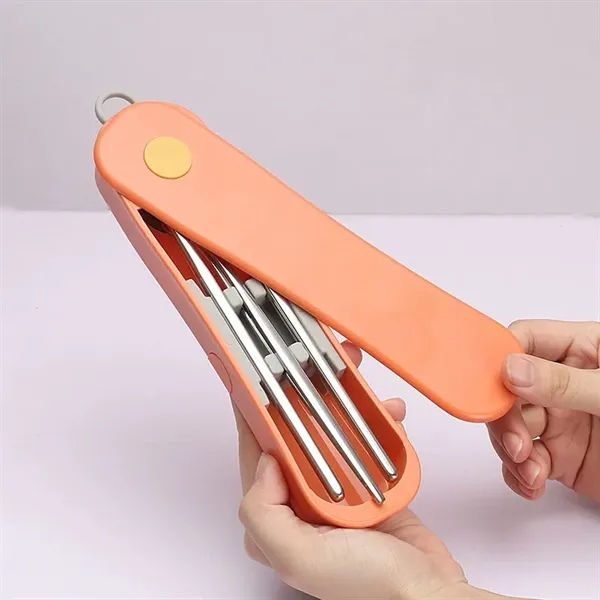 Reusable Flatware Set with Case - Reusable Flatware Set with Case - Image 1 of 3
