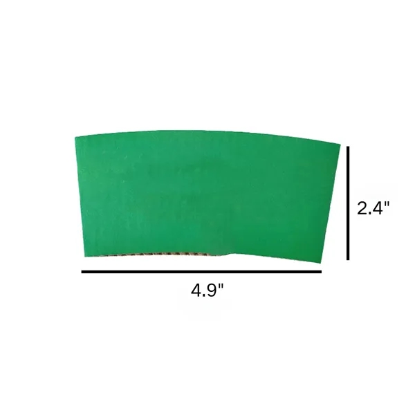 Heat-Resistant Insulated Paper Coffee Cup Sleeve - Heat-Resistant Insulated Paper Coffee Cup Sleeve - Image 1 of 10