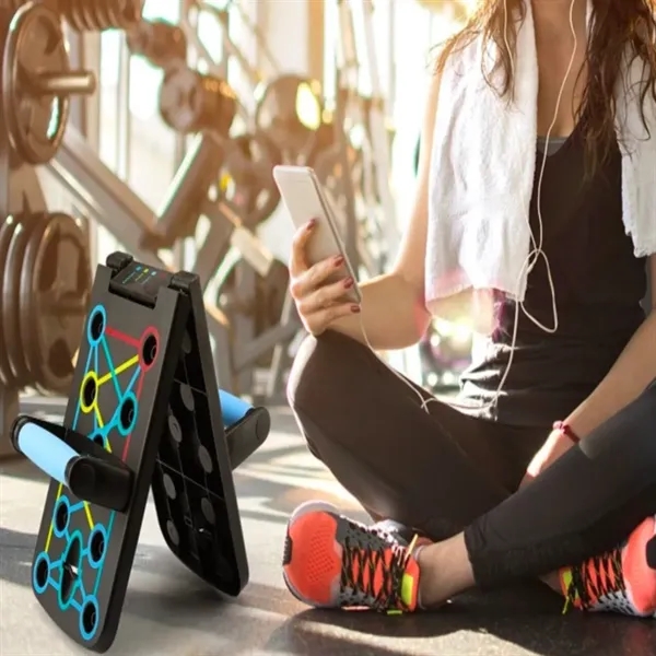 Workout Equipment Multi-Functional Foldable Push Up Board - Workout Equipment Multi-Functional Foldable Push Up Board - Image 3 of 3