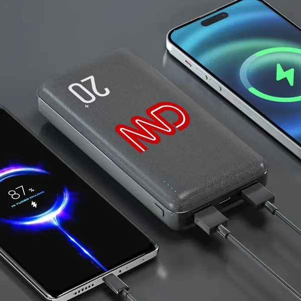 Amber 20,000mAh Power Bank - Amber 20,000mAh Power Bank - Image 0 of 3