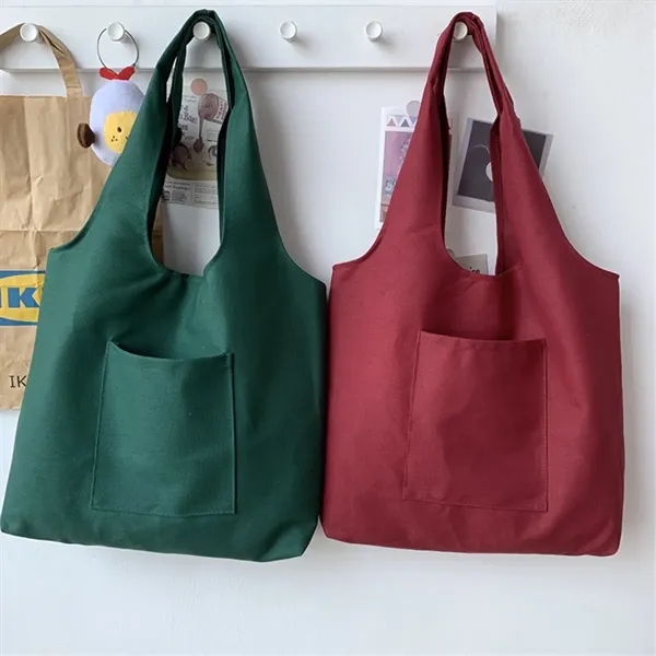 large Size Canvas Crossbody Tote Handbags Shoulder Bag - large Size Canvas Crossbody Tote Handbags Shoulder Bag - Image 2 of 4