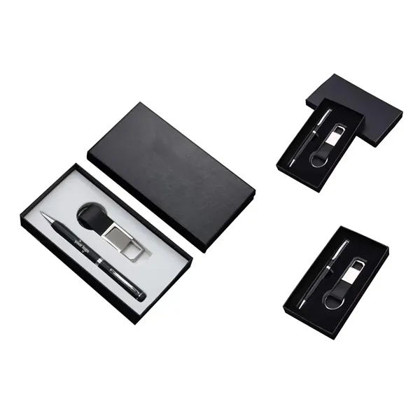 Versatile Compact Pen And Keychain Set - Versatile Compact Pen And Keychain Set - Image 0 of 3
