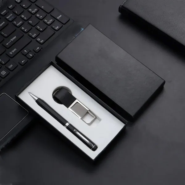 Versatile Compact Pen And Keychain Set - Versatile Compact Pen And Keychain Set - Image 2 of 3