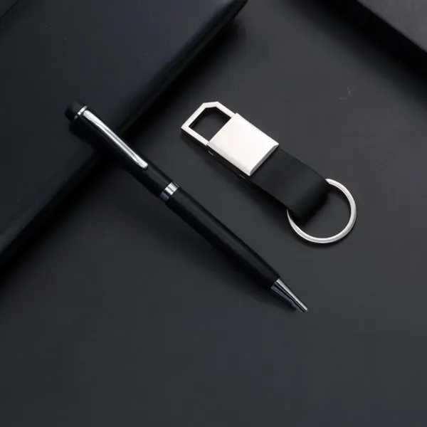 Versatile Compact Pen And Keychain Set - Versatile Compact Pen And Keychain Set - Image 3 of 3
