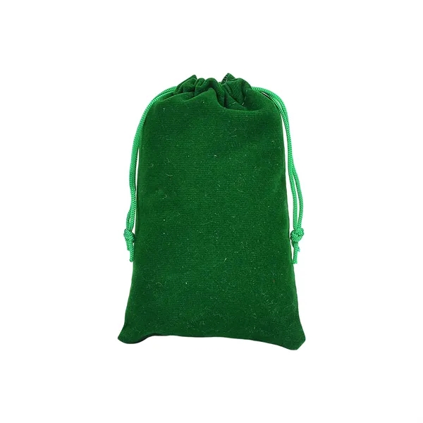 Velvet Drawstring Gift Bag - Velvet Drawstring Gift Bag - Image 12 of 16