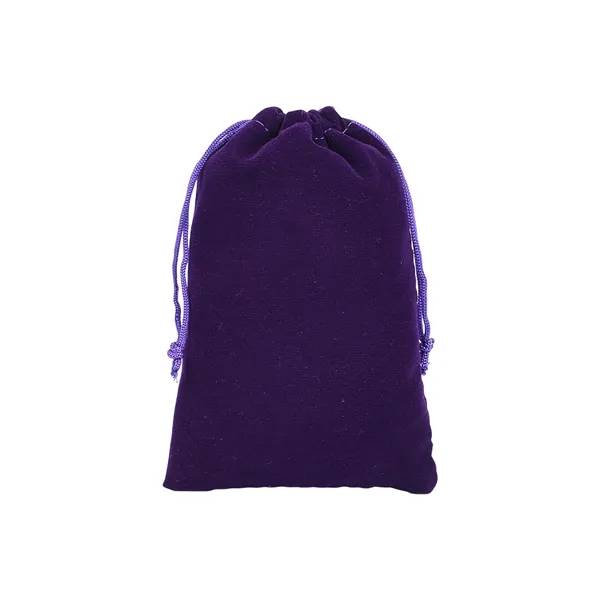 Velvet Drawstring Gift Bag - Velvet Drawstring Gift Bag - Image 14 of 16
