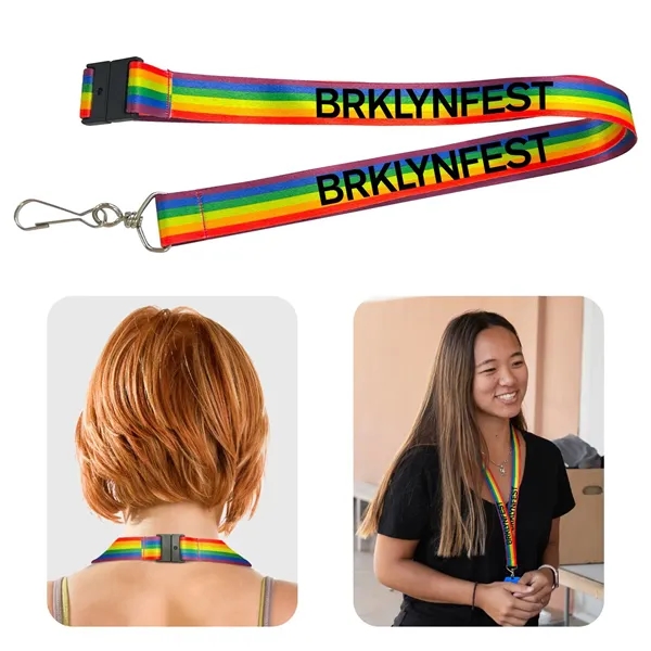 Rainbow Lanyard - Rainbow Lanyard - Image 0 of 0